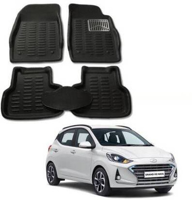 paxauto Polyester 3D Mat For  Hyundai Grand i10(Black)