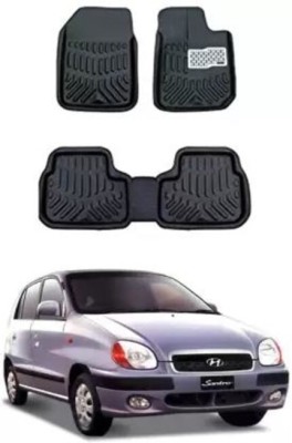 arneja trading company Polyutherine 3D Mat For  Hyundai Santro(Black)