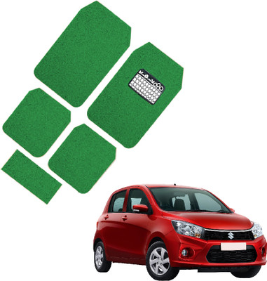 INSURE AUTOMOTIVE PVC Standard Mat For  Maruti Suzuki Celerio(Green)