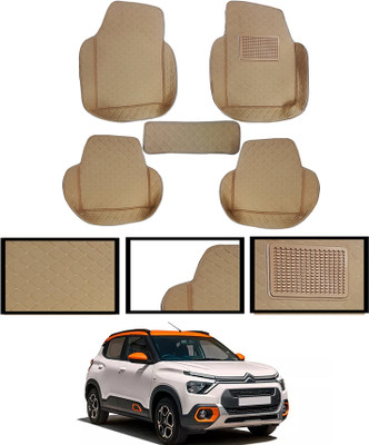 AYW Leatherite 7D Mat For  Citroen C3(Beige)