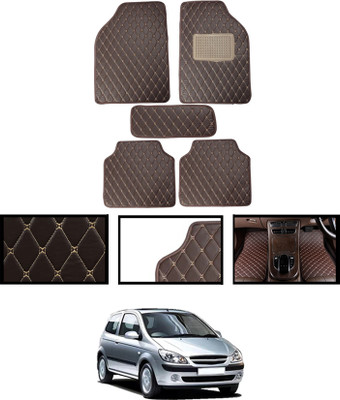 MSNP Leatherite Standard Mat For  Hyundai Getz(Brown)