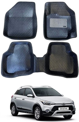 ARNEJA Polyutherine 5D Mat For  Hyundai i20 Active(Black)