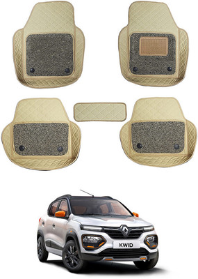 RKPSP Leatherite 7D Mat For  Renault Kwid(Beige)