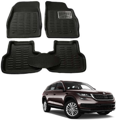 ROSHNEER ENTERPRISES PVC 3D Mat For  Skoda Kodiaq(Black)