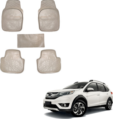 SS FOR YOUR SMART NEEDS Vinyl Standard Mat For  Honda BRV(Beige)