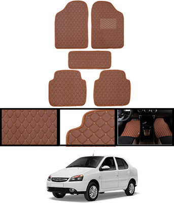 AYW Leatherite Standard Mat For  Tata Indigo(Orange)
