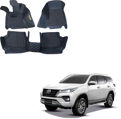 STYLE CHOICE Leatherite 7D Mat For  Toyota Fortuner(Black)