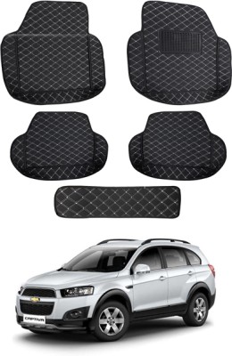 RKPSP Leatherite 7D Mat For  Chevrolet Captiva(Black)