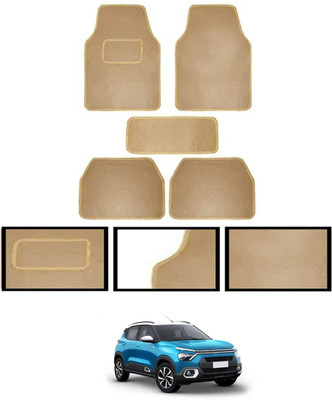 monolive Fabric Standard Mat For  Citroen Universal For Car(Beige)