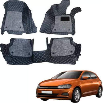 TOFIT ENTERPRISE Leatherite 7D Mat For  Volkswagen Polo(Black)