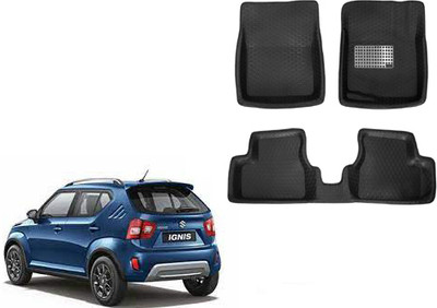 Autorepute PVC 5D Mat For  Maruti Ignis(Black)