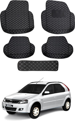 RKPSP Leatherite 7D Mat For  Mahindra Verito Vibe(Black)