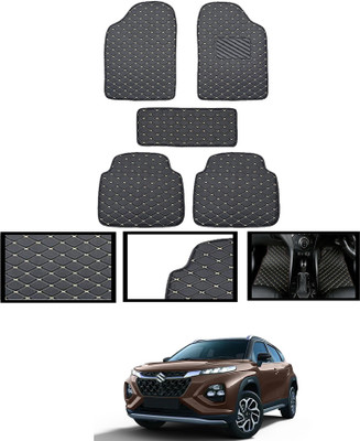 ABJD Leatherite Standard Mat For  Maruti Fronx(Black)