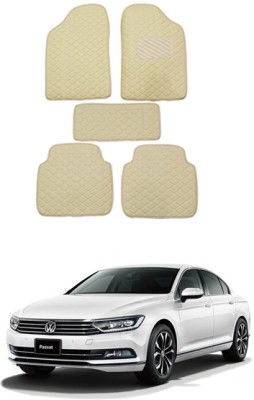 MATIES Leatherite Standard Mat For  Volkswagen Passat(Beige)