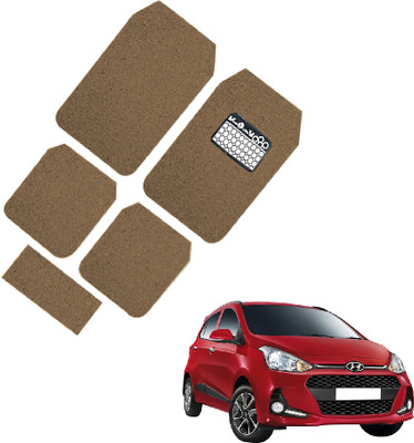 INSURE AUTOMOTIVE PVC Standard Mat For  Hyundai i10(Beige)