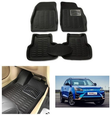 After cars PVC 3D Mat For  Mahindra XUV(Black)