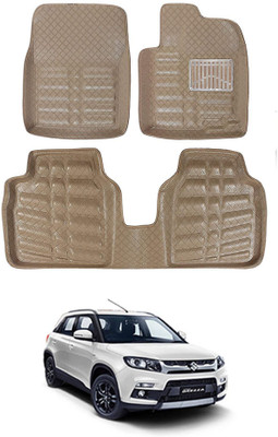 MATIES Plastic 5D Mat For  Maruti Suzuki Vitara Brezza(Beige)