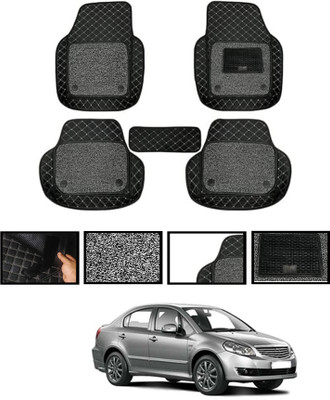 MSNP Leatherite 7D Mat For  Maruti Suzuki SX4(Black)
