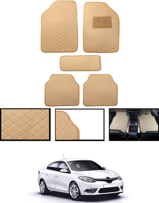 ABJD Leatherite Standard Mat For  Renault Fluence(Beige)