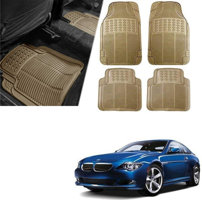 Znee Smart Rubber Standard Mat For  Universal For Car(Beige)