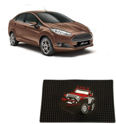 arneja trading company Rubber Standard Mat For  Ford Fiesta(Black)