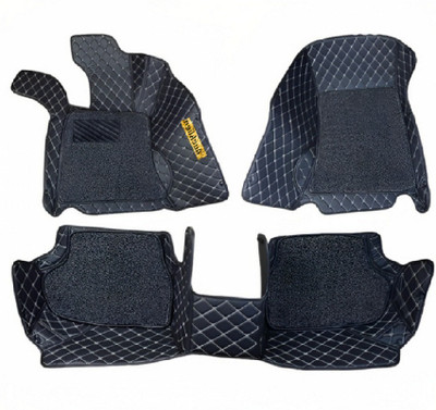 STYLE CHOICE Leather 7D Mat For  Maruti Suzuki New Brezza(Black)