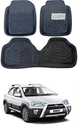 Carigiri Polyutherine 3D Mat For  Toyota Etios Cross(Black)