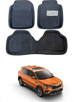 ARNEJA Polyutherine 3D Mat For  Skoda Kushaq(Black)
