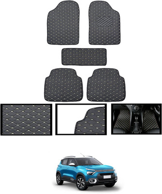 monolive Leatherite Standard Mat For  Citroen Universal For Car(Black)