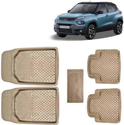 Kingsway PVC Tray Mat For  Tata Punch(Beige)