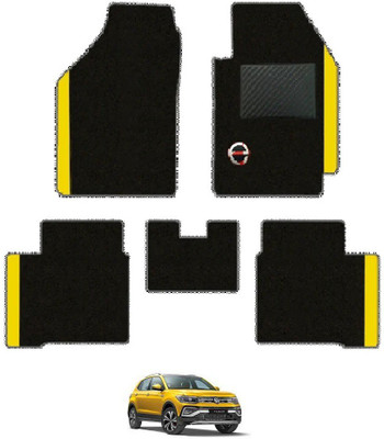 elegant Polypropylene Standard Mat For  Volkswagen Taigun(Black, Yellow)