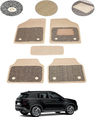 MSNP Leatherite 7D Mat For  Hyundai Creta(Beige)