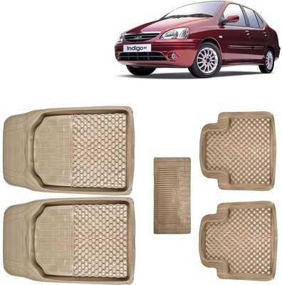 Kingsway PVC Tray Mat For  Tata Indigo(Beige)