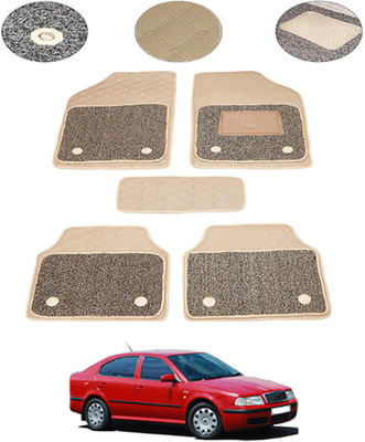 MSNP Leatherite 7D Mat For  Skoda Octavia(Beige)
