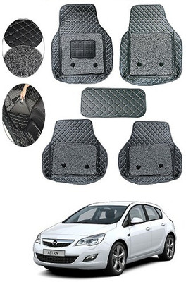 SLSHILPA Leather 7D Mat For  Opel Astra(Black)