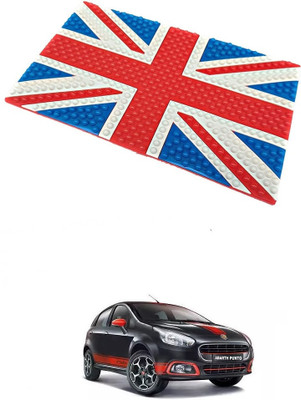 ARNEJA Rubber Standard Mat For  Fiat Abarth Punto(Multicolor)