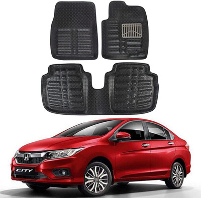 Ds enterprise PVC 5D Mat For  Honda City(Black)