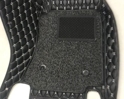 BLUZON PVC Standard Mat For  Kia Seltos(Black)