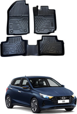 Arnejae TPV 9D Mat For  Hyundai i20(Black)