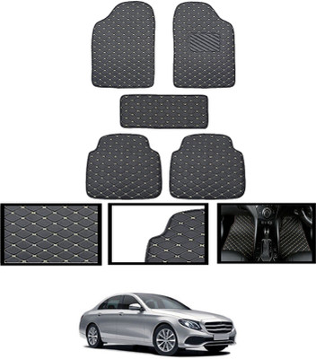 monolive Leatherite Standard Mat For  Mercedes Benz E220(Black)