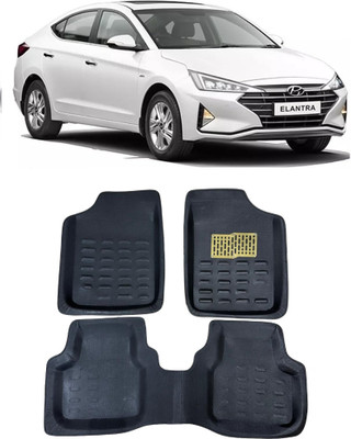 arneja trading company Polyutherine 3D Mat For  Hyundai Elantra(Black)