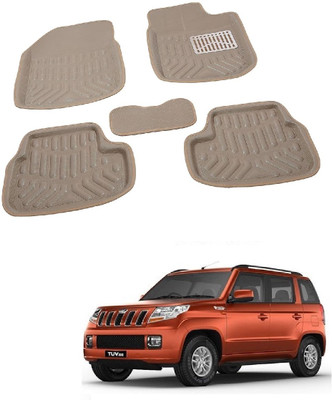 ROSHNEER ENTERPRISES PVC 3D Mat For  Mahindra TUV 300(Beige)