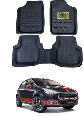 ARNEJA Polyutherine 3D Mat For  Fiat Abarth Punto(Black)