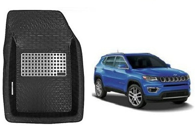 KBTR PVC Tray Mat For  Tata Harrier(Black)