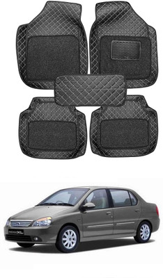 arneja trading company Leatherite 7D Mat For  Tata Indigo XL(Black)