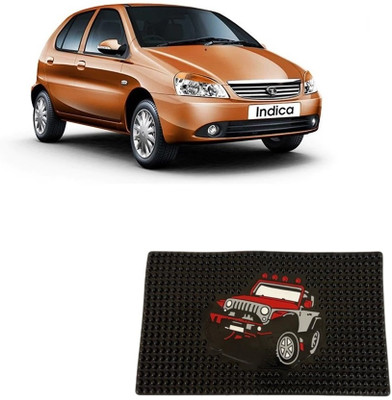 arneja trading company Rubber Standard Mat For  Tata Indica(Black)
