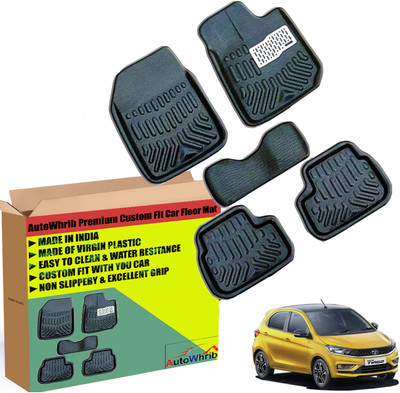 Autowhrib Plastic 3D Mat For  Tata Tiago(Black)