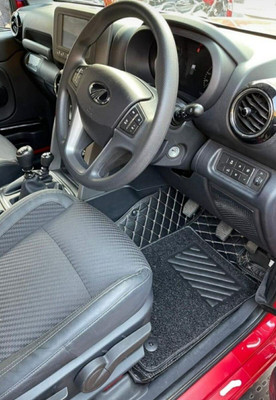 AAVAHAN Leatherite 7D Mat For  Hyundai i20(Black)