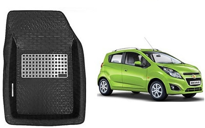 SLSHILPA Plastic Tray Mat For  Chevrolet Beat(Black)