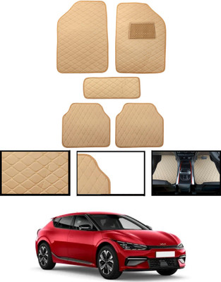 ABJD Leatherite Standard Mat For  Kia EV6(Beige)